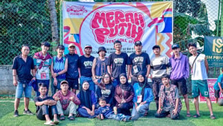 Merah Putih Festival Vol. 2 Semarakkan HUT RI ke-81 Lewat Turnamen Sepak Bola Warga Tegalwaru