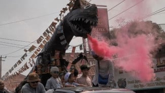 Maulid Nabi di Batutulis Nanggung Semarak, Tradisi Dongdang Jadi Wujud Syukur Warga