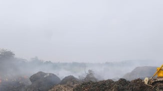 Pemkab Bogor Gelar Korve Padamkan Kebakaran TPAS Galuga