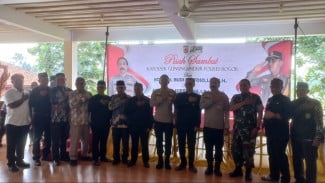 Sertijab Kapolsek Gunungsindur, AKP Ucup Supriatna Gantikan Kompol Budi Santoso