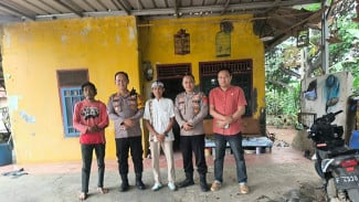 Kapolsek Rumpin Jenguk Korban Curanmor, Tegaskan Proses Hukum Tetap Berjalan