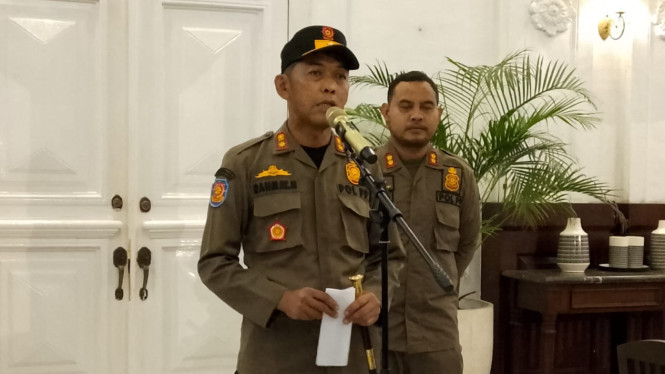 Plh Kasatpol PP Kota Bogor, Rahmat Hidayat.