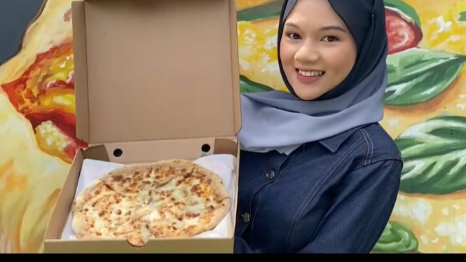 Pizza De Talas. Naya Shifa/VIVA Bogor