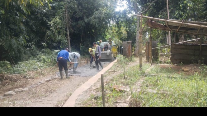 Pembangunan Jalan Baru di Garisul, Buka Akses