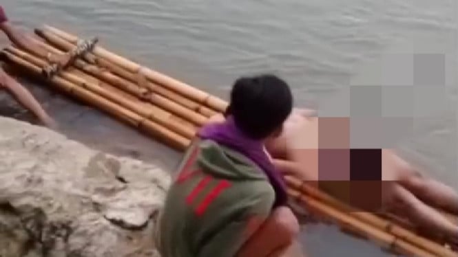 Remaja yang hanyut di Ciseeng ditemukan Rabu pagi.