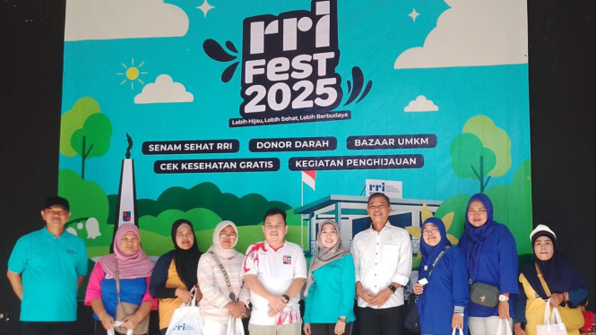 Ketua DPRD Kota Bogor Adityawarman Adil hadiri RRI Fest.