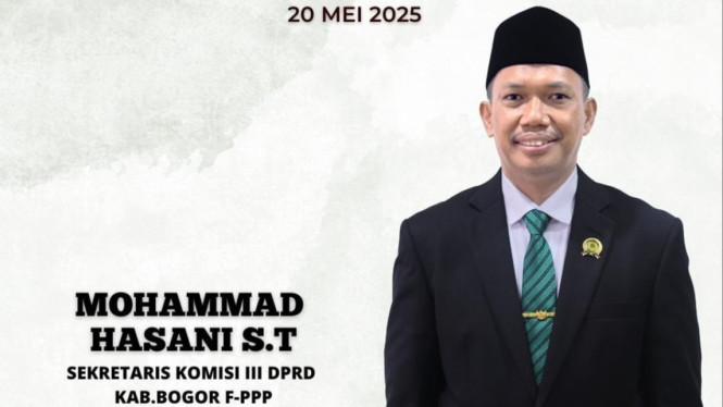 Anggota DPRD Kabupaten Bogor M.Hasani