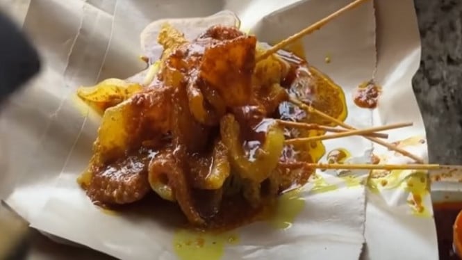 Cungkring Bogor makanan tradisional yang terbuat dari kikil sapi