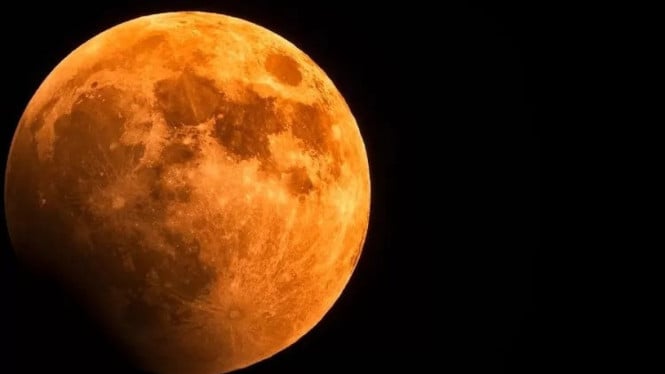 Foto: Ilustrasi gerhana bulan