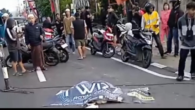 Seorang warga jadi korban tabrak lari