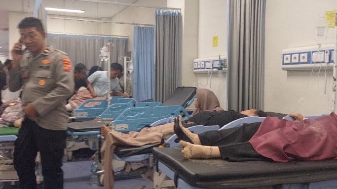 Korban majelis taklim ambruk di RSUD Kota Bogor