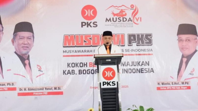 Ketua DPTD PKS Kabupaten Bogor H.Wasto.