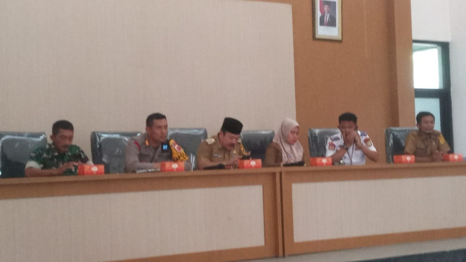 Sosialisasi pembangunan jalan Dinas PUPR di Rumpin