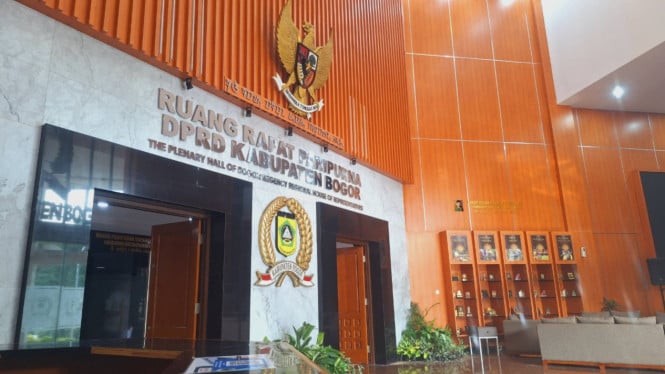 Gedung DPRD Kabupaten Bogor.