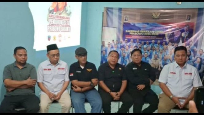 Relawan Gerakan Cinta Prabowo