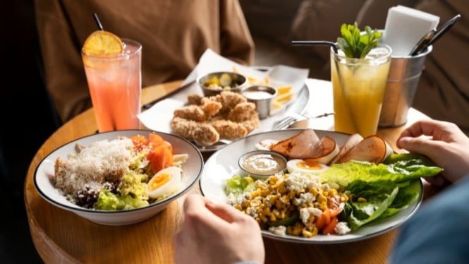 Ilustrasi makan/freepik