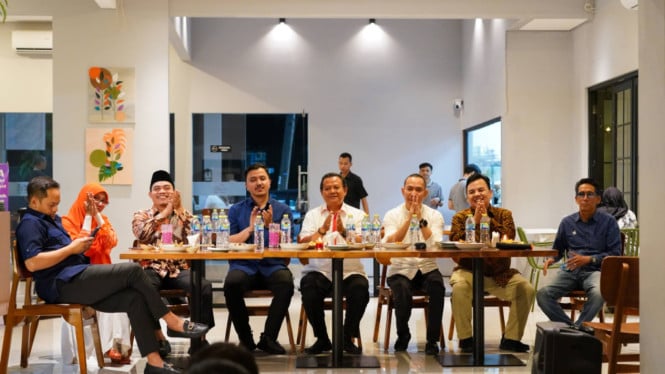DPRD Kota Bogor berdiskusi dengan insan Pers di Kota Bogor