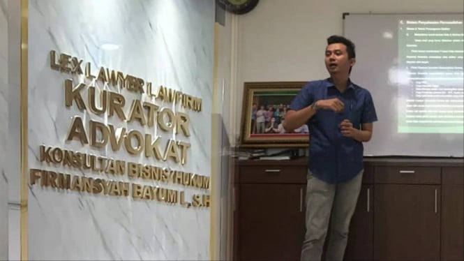 Praktisi hukum sekaligus advokat Firmansyah Bayumi