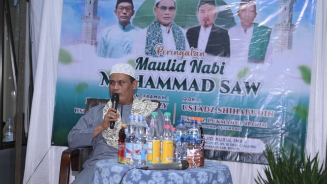 Peringatan Maulid Nabi di Masjid Nurul Iman RT 05 RW 10