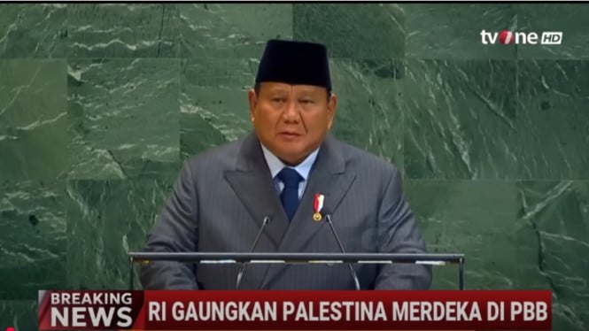 Pidato Presiden Prabowo di PBB