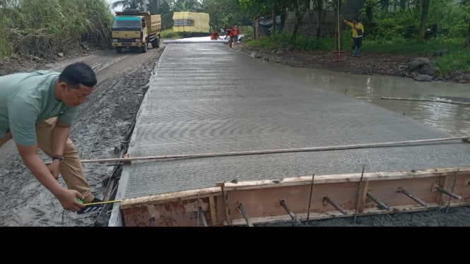 Proyek rekonstruksi Jalan Atma Asnawi
