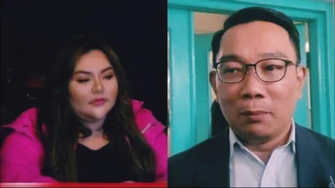 Lisa Mariana dan Ridwan Kamil