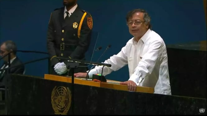 Pidato Gustavo P : Kekuatan Militer Untuk Menghentikan Perang