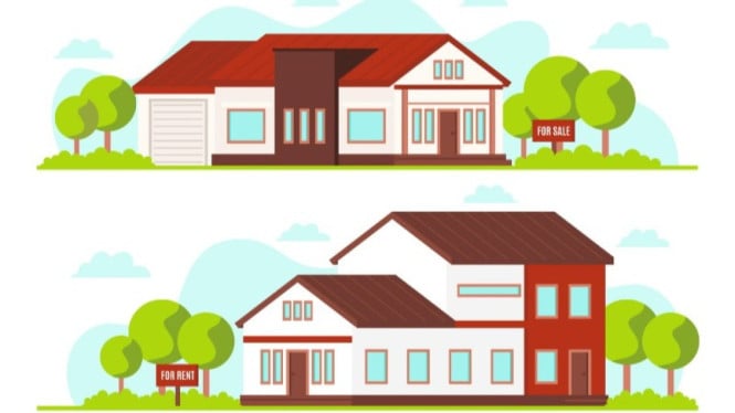 Ilustrasi rumah/freepik