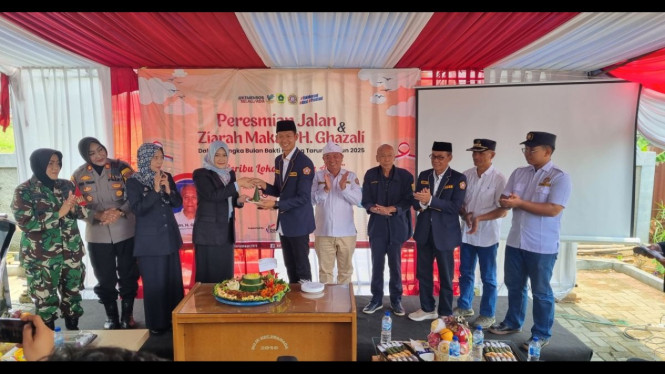 Peresmian Jalan Lingkar Laladon Dramaga menjadi Jalan H. Ghazali