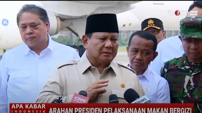 Arahan Presiden Untuk Pelaksanaan MBG