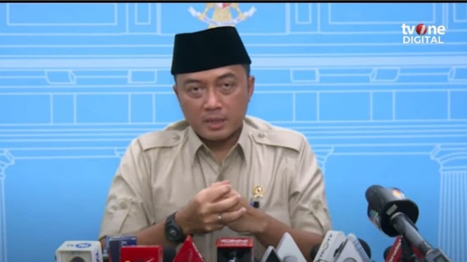 Menteri Sekretaris Negara (Mensesneg) Prasetyo Hadi