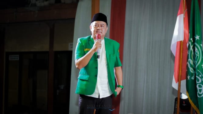Ketua Pimpinan Cabang Gerakan Pemuda Ansor Kota Bogor, Ahmad Irfan.