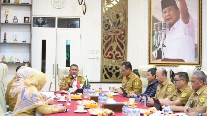 Rapat koordinasi virtual bersama Menteri Kesehatan