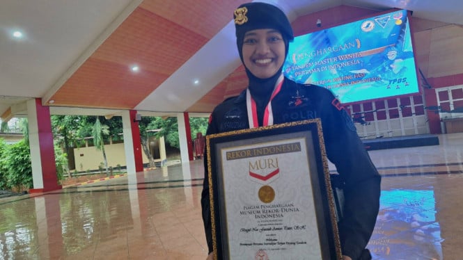 Brigpol Nur Fauziah Anwari Putri