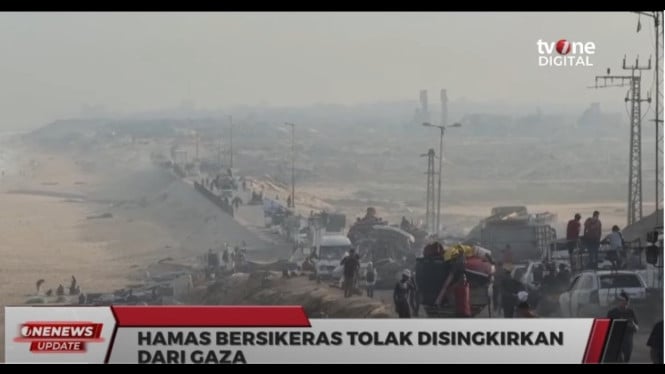 Hamas menolak meninggalkan Gaza