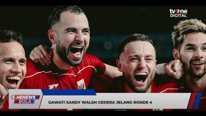 Sandy Walsh Cedera Jelang Hadapi Arab Saudi dan Irak