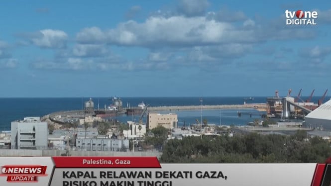 Global Sumud Flotilla Dekati Gaza