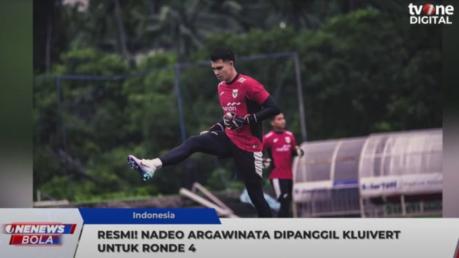 Kiper muda Nadeo Argawinata dipanggil Timnas