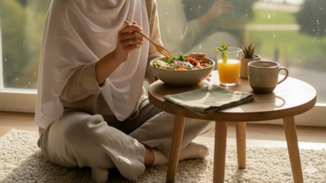Ilustrasi Mindful Eating