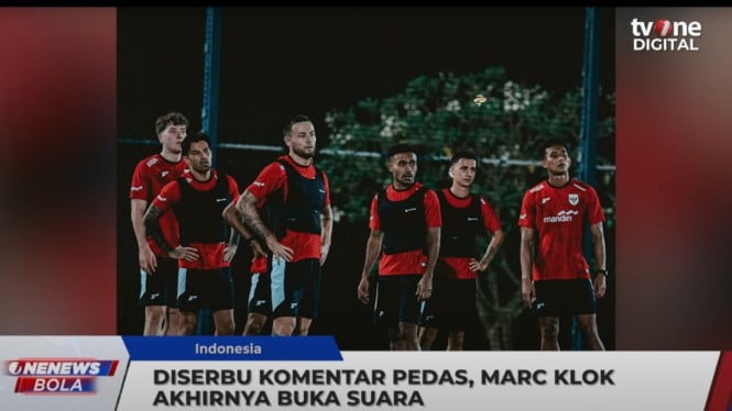 Mark Klok tetap menunjukkan semangat juang