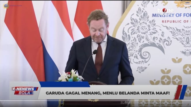 Menteri Luar Negeri Belanda, David van Weel Minta Maaf