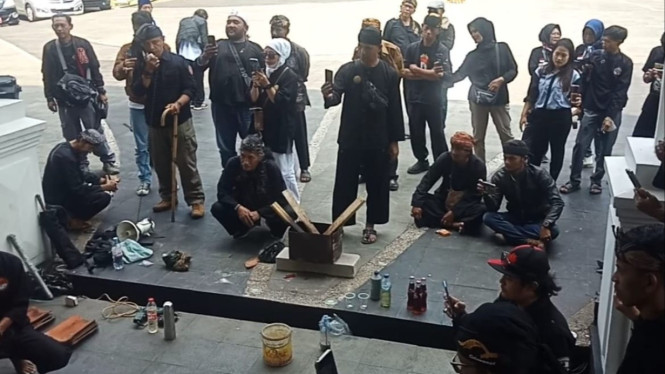 Forum Budayawan se-Jawa Barat mendatangi Balai Kota Bogor