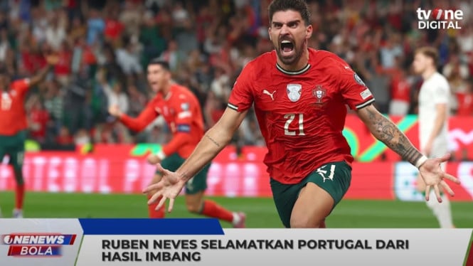 Ruben Neves emosional setelah mencetak gol kemenangan
