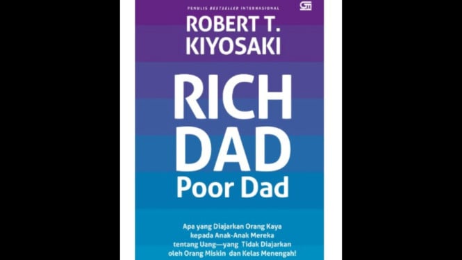 Buku "Rich Dad Poor Dad" (Cover 2025) karya Robert  T. Kiyosaki
