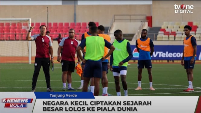 Selebrasi pemain Tanjung Verde setelah memastikan diri lolos