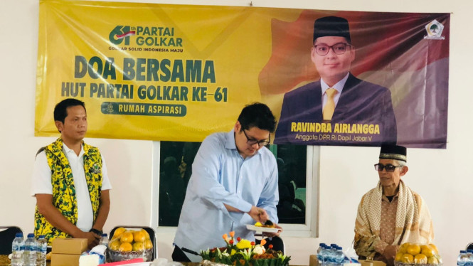 Doa Bersama HUT Golkar ke-61 dan Santunan Yatim di Kabupaten Bogor