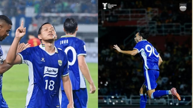 A Jung dan Adam Alis merayakan kemenangan