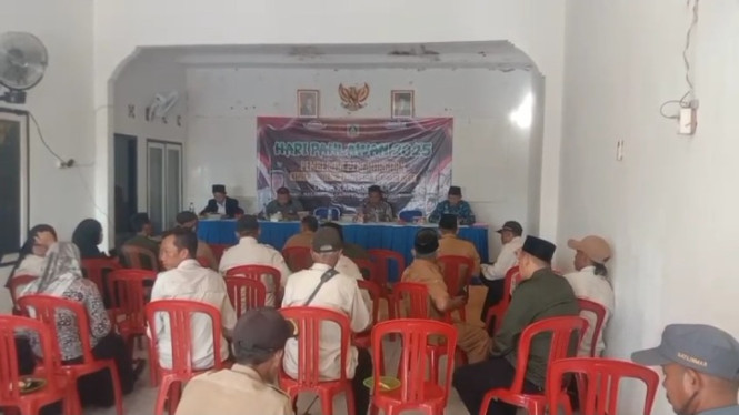 Pemdes Karya Mekar Gelar Rapat Minggon