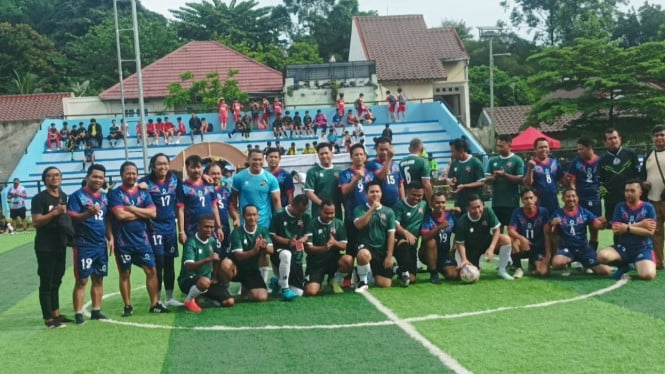 Pertandingan Persahabatan PWI dan Forkompimda