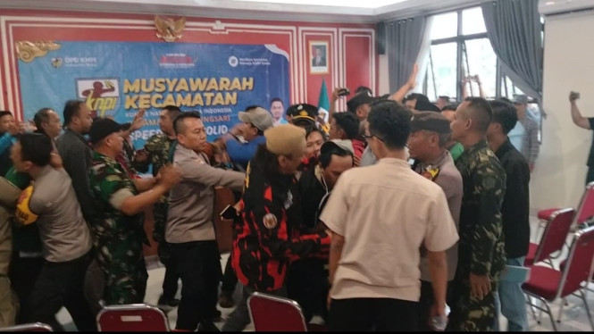 Suasana Memanas! Muscam KNPI Tanjungsari